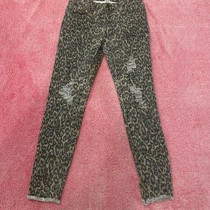 Leopard pants size Medium